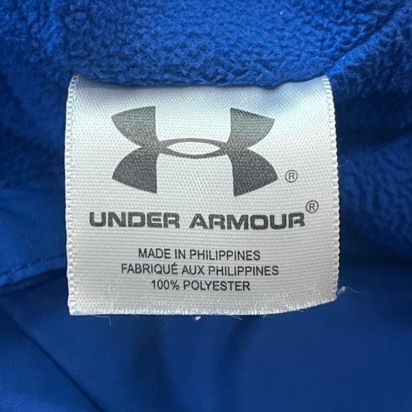 Under Armour Performance Blue Light Windbreaker Jacket size Medium π§₯ - Picture 4 of 5